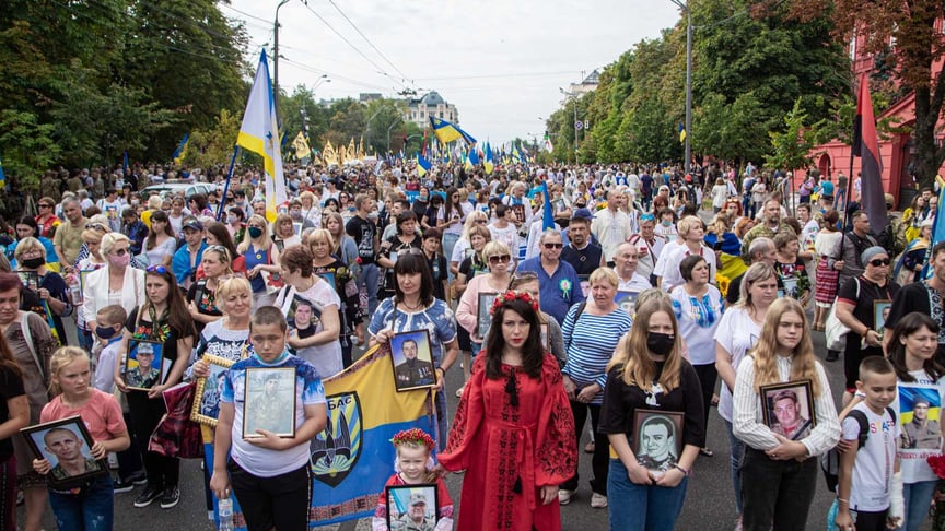 Як Марш захисників став наймасовішою подією Дня незалежності (ФОТОРЕПОРТАЖ)