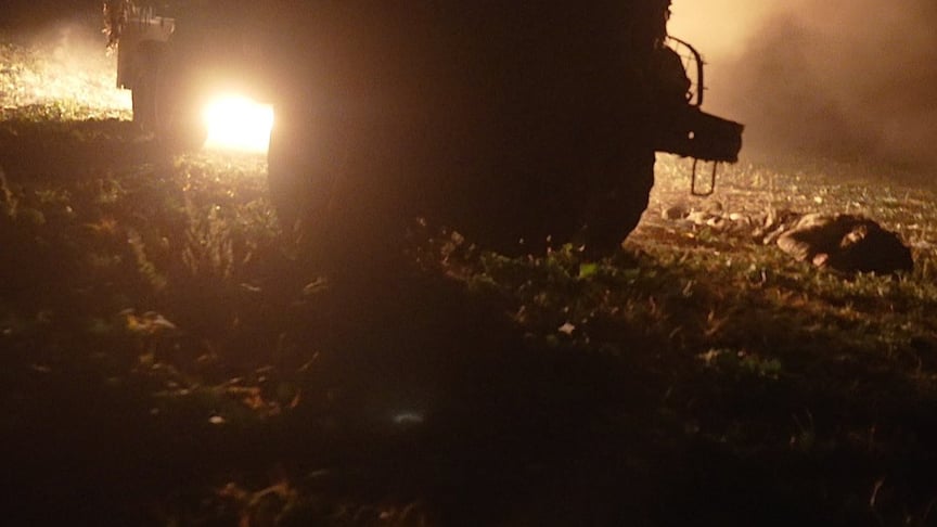 Последствия атаки на подразделение ПВО, с которым общались немецкие журналисты