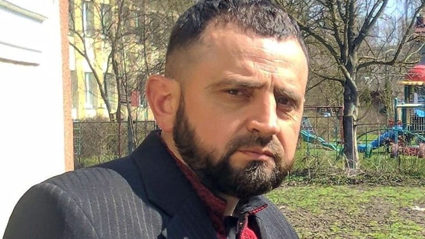 Vitaliy Tryshchuk, a doctor from the Monastyryska Regional Hospital in Ukraine’s western Ternopil region.