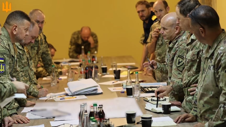 Головнокомандувач ЗСУ Валерій Залужний зустрівся з партнерами зі США та Великої Британії
