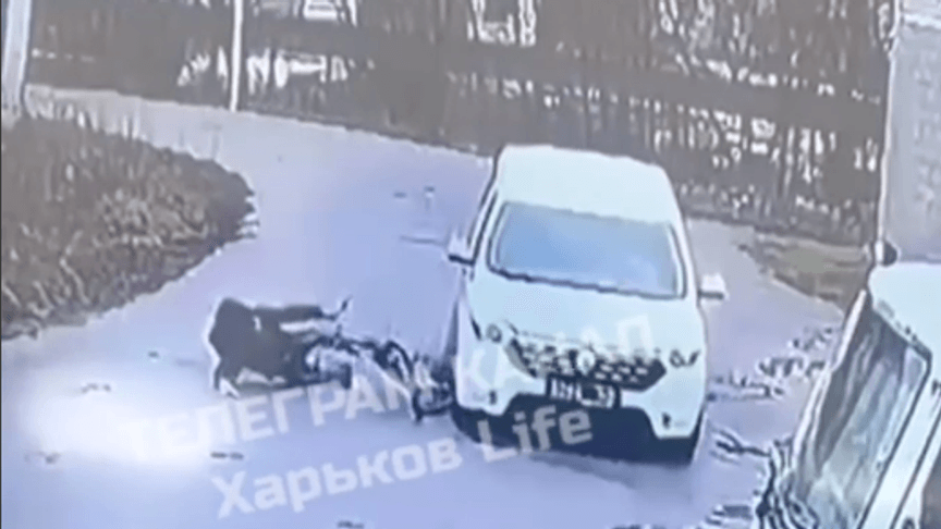 Наїзд на велосипедиста у Харкові Наїзд на велосипедиста в Харкові