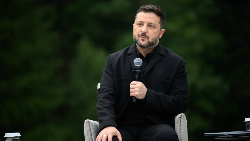Президент Володимир Зеленський на саміті «Карпатської вісімки», 18 вересня 2026 року Президент Володимир Зеленський на саміті «Карпатської вісімки», 18 вересня 2026 року