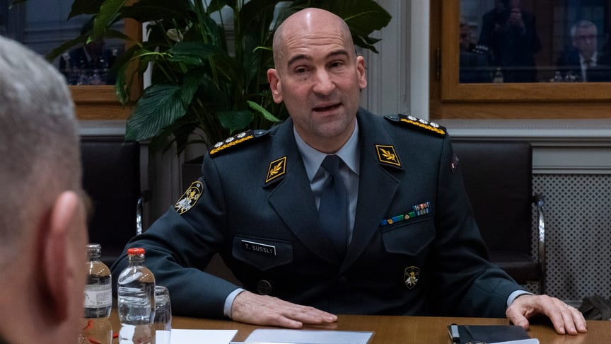 Головнокомандувач Збройних сил Швейцарії Томас Зюсслі