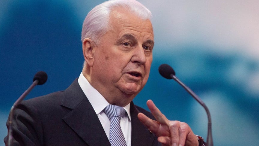Экс-президент Украины Леонид Кравчук во время юбилейной академии по случаю 90-летия почетного патриарха Православной церкви Украины Блаженнейшего Филарета