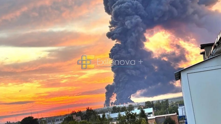 Пожежа на складі Ozon у Самарській області