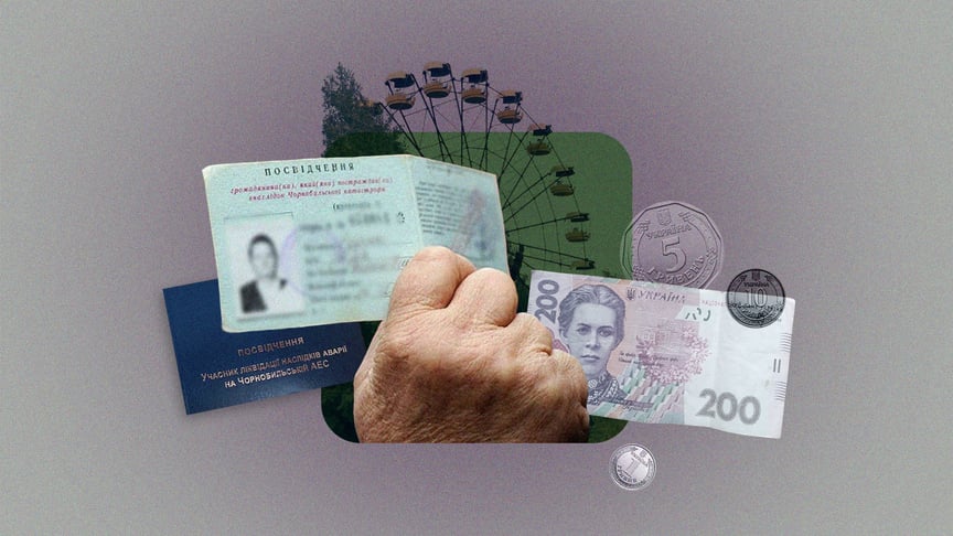Пенсіонери «на схемах»? Чому питання про чорнобильські виплати змусило людей голодувати
