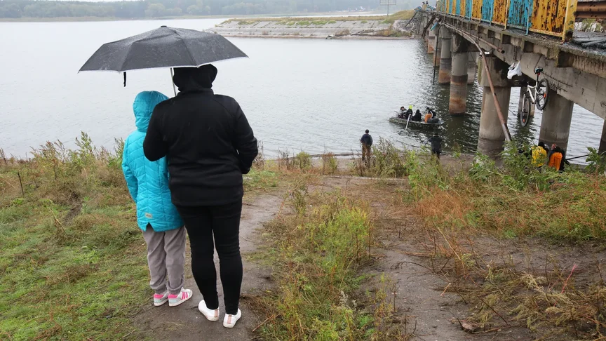 Печенізьке водосховище на Харківщині у 2022 році Ілюстративне фото. Печенізьке водосховище на Харківщині у 2022 році