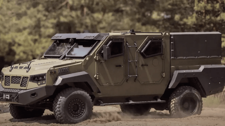Броньований пікап UAT.GYURZA-01 PICKUP
