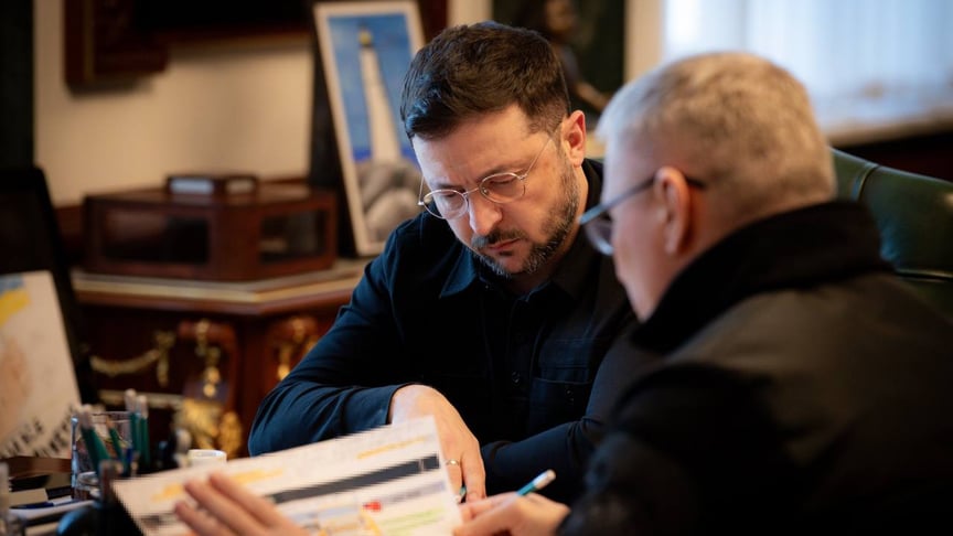 Володимир Зеленський та Олег Іващенко