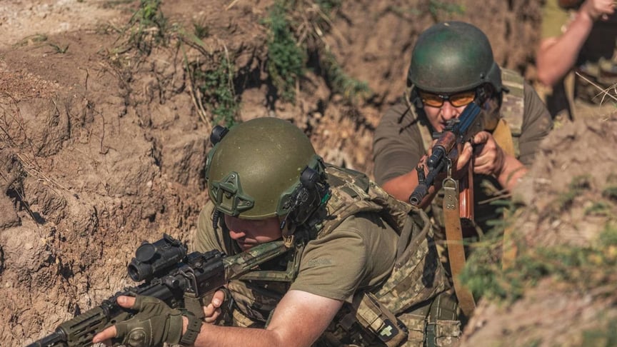 Украинские военные. Иллюстративное фото