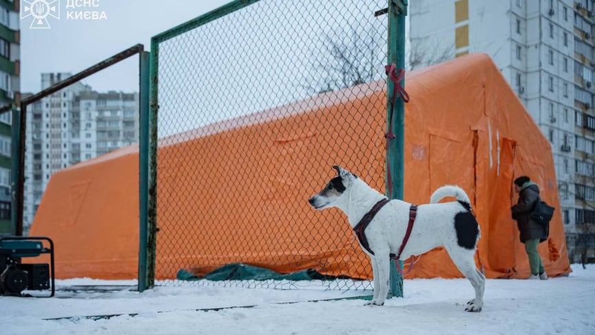 Один из «Пунктов несокрушимости» в Киеве