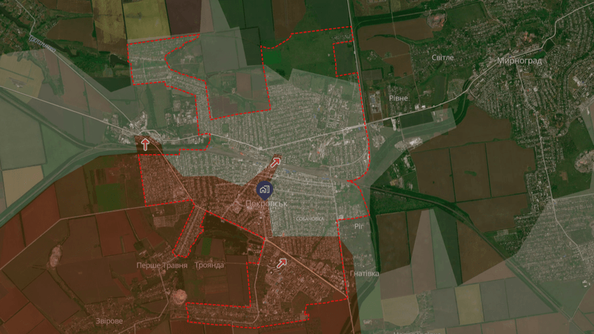 Ситуація в покровську станом на 2 листопада 2025 року