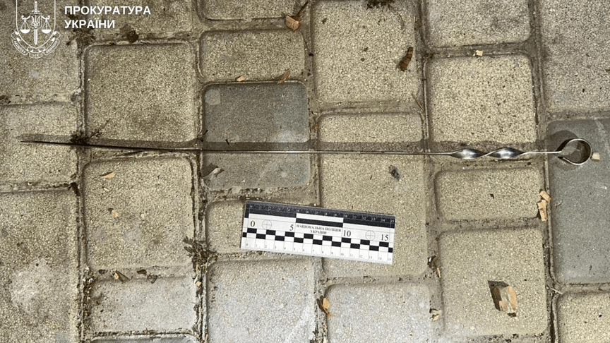 Шампур для шашликів Шампур, яким 41-річна жінка вбила знайомого