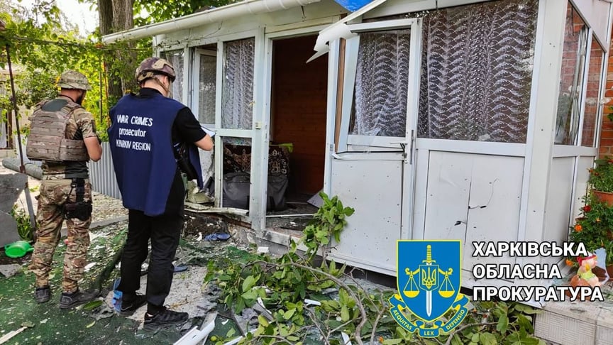 Наслідки російської атаки по Куп'янську, 22 липня 2023 року