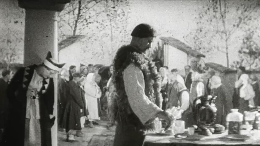 Кадр із фільму «Про пана Лебеденка» (1938 рік) — екранізація козацької бандурної думи «Яром, хлопці, яром» від режисера Бориса Каневського