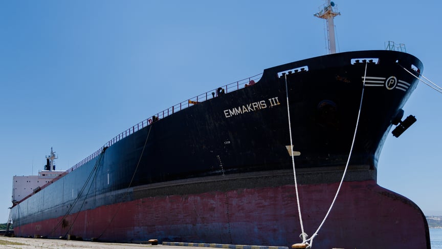 Ukraine prepares to sell Russian-owned cargo ship held at Black Sea port since 2022