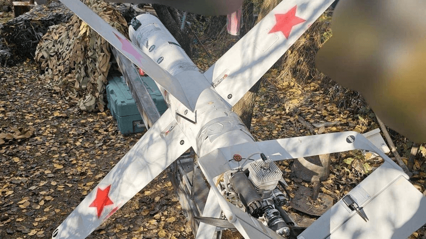 Новий російський дрон із бензиновим двигуном Новий російський дрон із бензиновим двигуном