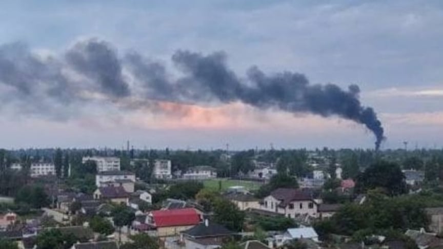 Ordnance explodes in a village in occupied Crimea. What is known?