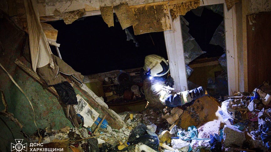 У багатоповерхівці Харкова пролунав вибух