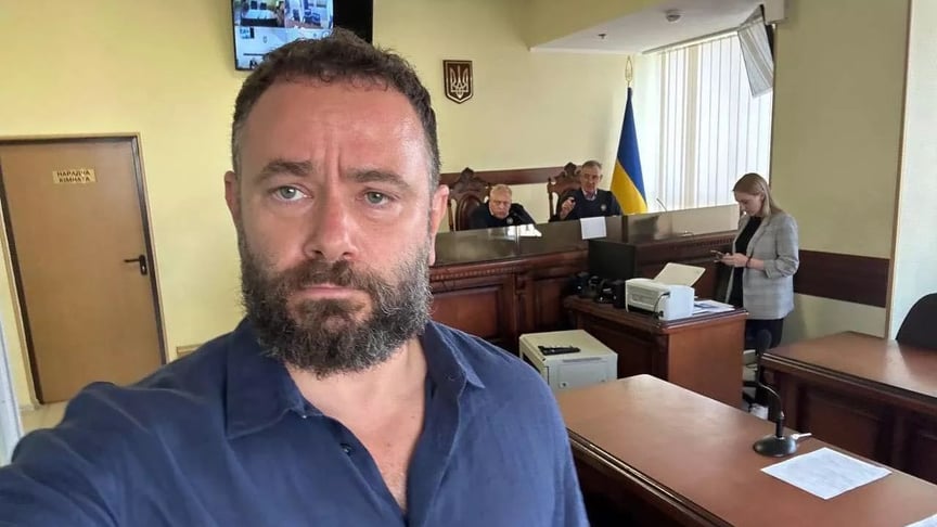Народний депутат Олександр Дубінський у залі суду. Архівне фото