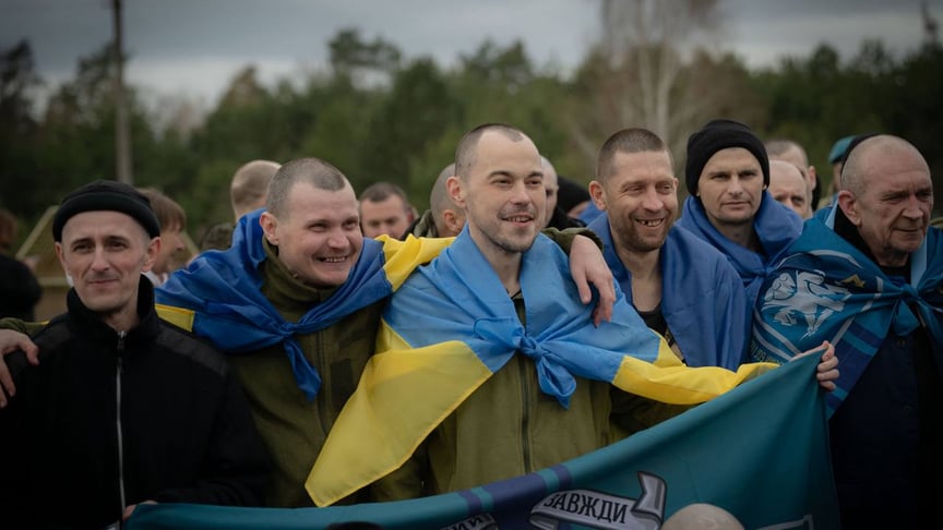 Звільнені з полону захисники, 11 квітня 2026 року