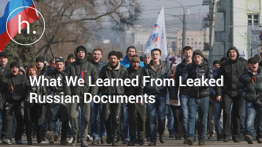 Leaked Documents Show Evidence of Russia’s War Against Ukraine