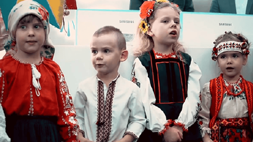 How Children Sang Traditional Ukrainian Songs