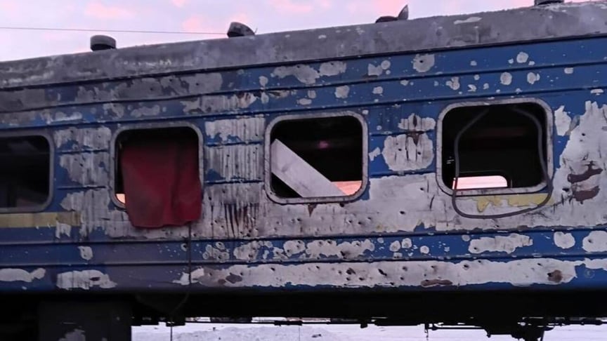 Последствия российской атаки на железнодорожную инфраструктуру Сумской области, 5 февраля 2026 года