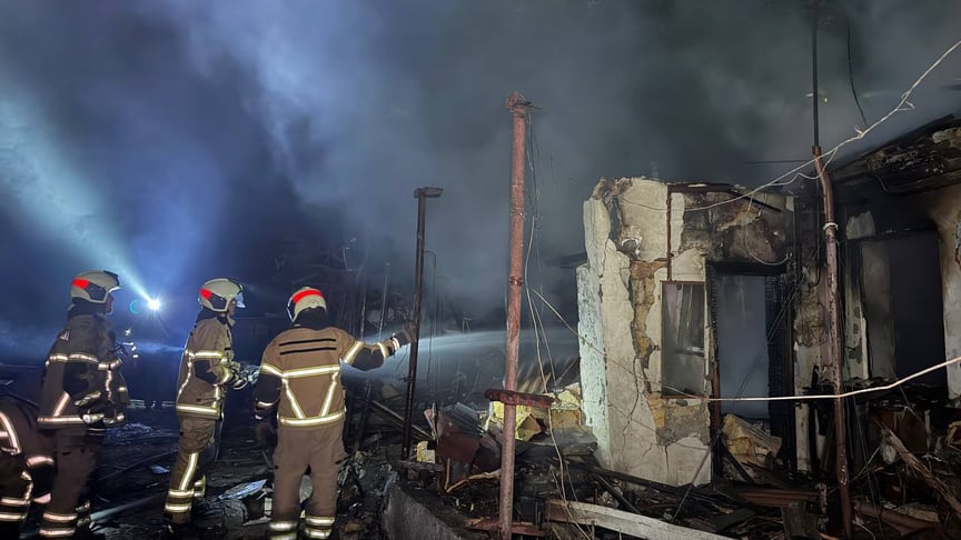 Наслідки нічної атаки на Одесу Наслідки нічної атаки на Одесу