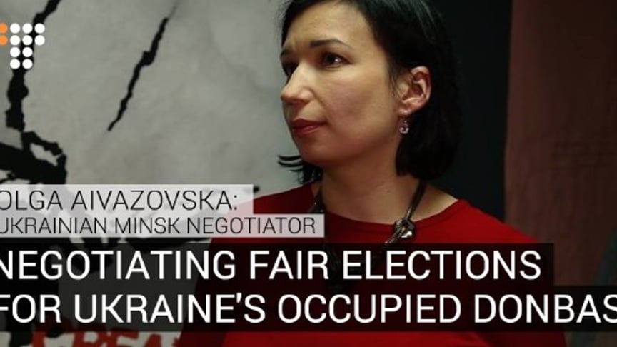 How Ukraine Is Negotiating Fair Elections for Ukraine's Occupied Donbas