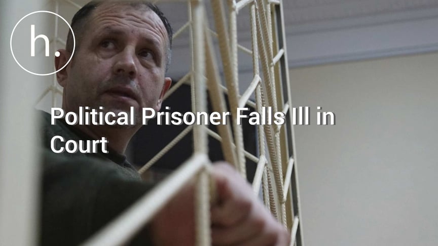 Hunger-striking Political Prisoner Falls Ill in Crimean Court