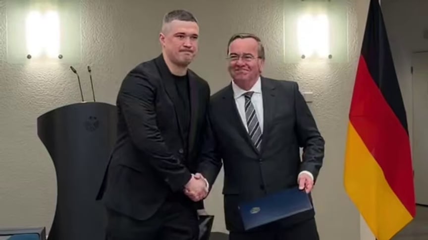 Міністри оборони України та Німеччини — Михайло Федоров та Борис Пісторіус