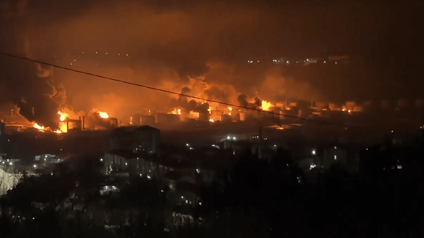 Атака на місто Туапсе, що в Краснодарському краї рф