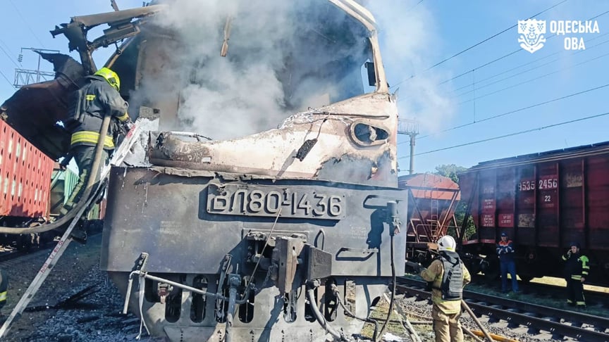 В Одесской области российский дрон попал в пассажирский поезд — погибли машинист и его помощник (ДОПОЛНЕНО)