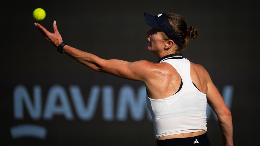 Еліна Світоліна на турнірі WTA 500 у Бад-Гомбурзі в Німеччині, 23 червня 2026 року