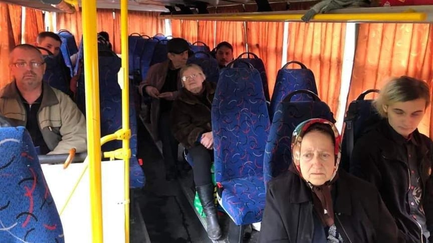 Из Луганской области эвакуировали еще 48 человек, несмотря на отсутствие коридоров