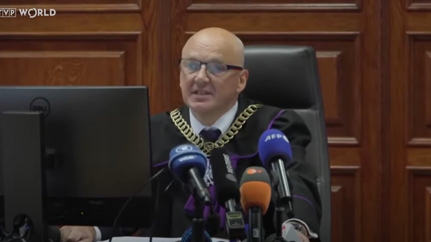 Польський суддя Даріуш Лубовський Польський суддя Даріуш Лубовський