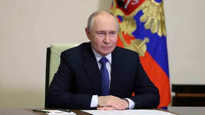 російський лідер володимир путін