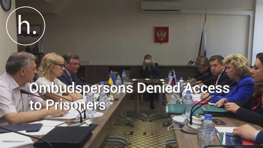 Why Were Ukrainian and Russian Ombudspeople Denied Access to Prisoners?