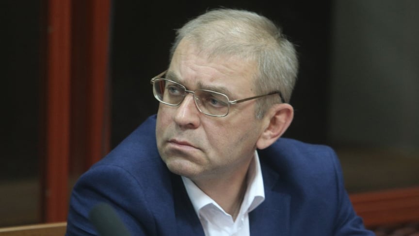 Колишній народний депутат Сергій Пашинський під час засідання Печерського райсуду Києва, 7 жовтня 2019 року