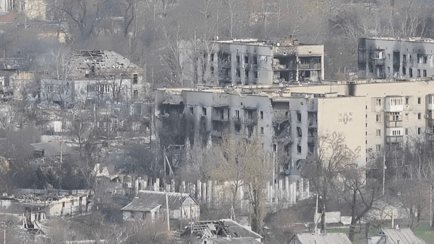 Панорама міста Олешки на Херсонщині