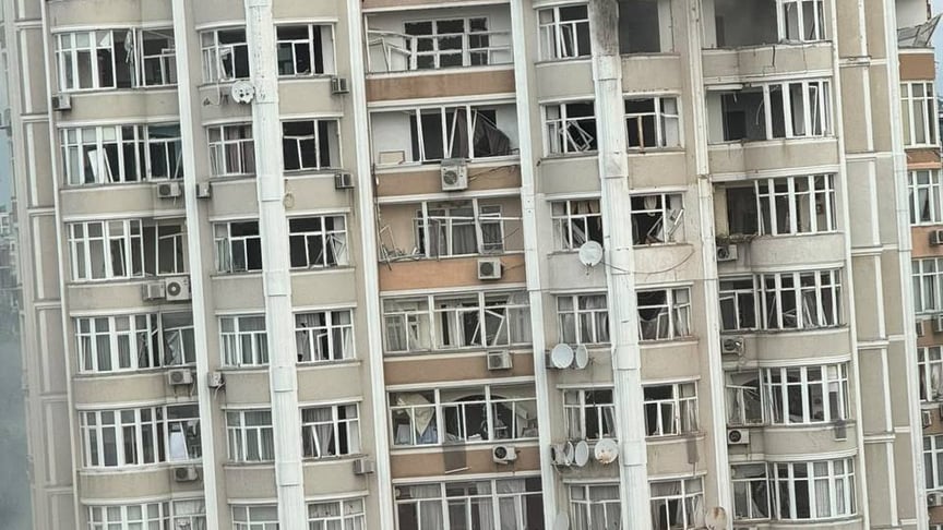 Наслідки російського удару по Одесі, 13 вересня 2026 року