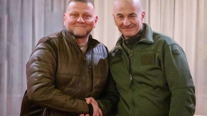 Главнокомандующий ВСУ Валерий Залуженный и начальник Генерального штаба Вооруженных сил Польши генерал Раймунд Анджейчак