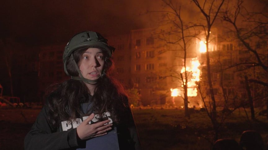 Журналістка Діана Буцко у Покровську