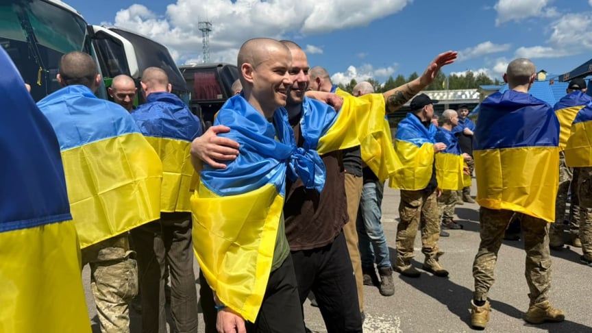 Повернуті з полону військові