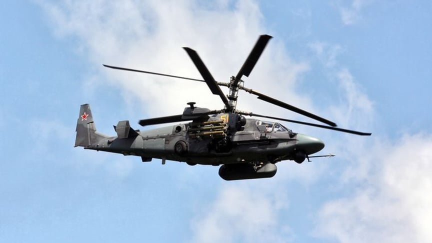Ка-52 «Алігатор» в польоті. Ілюстративне фото