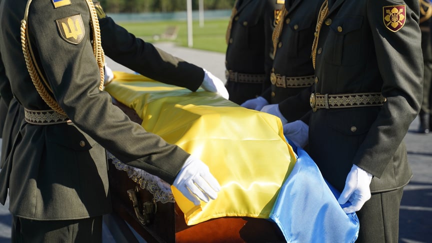 Ілюстративне фото. Поховання українського військового