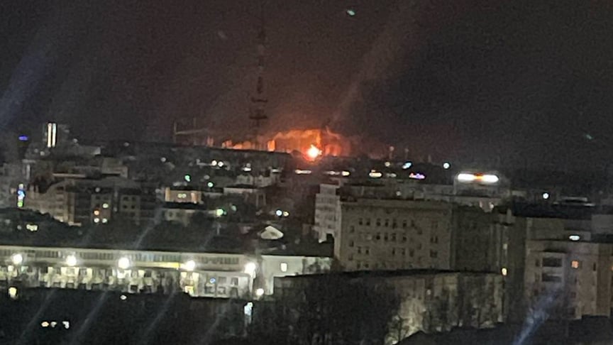 Последствия удара по НПЗ «Ярославльский», 26 апреля 2026 года