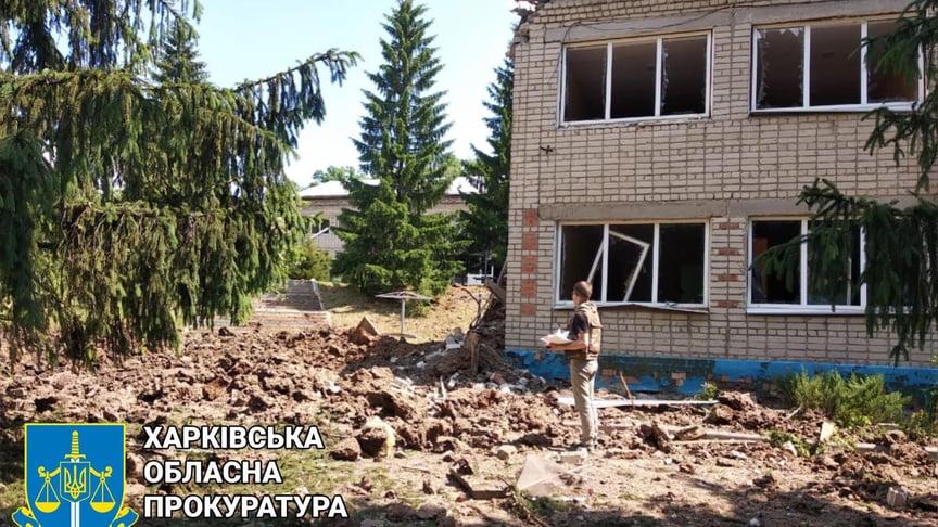 Оздоровчий дитячий табір після обстрілу