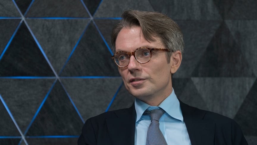 Ambassador Tobias Thyberg speaks to Hromadske on November 26, 2019.